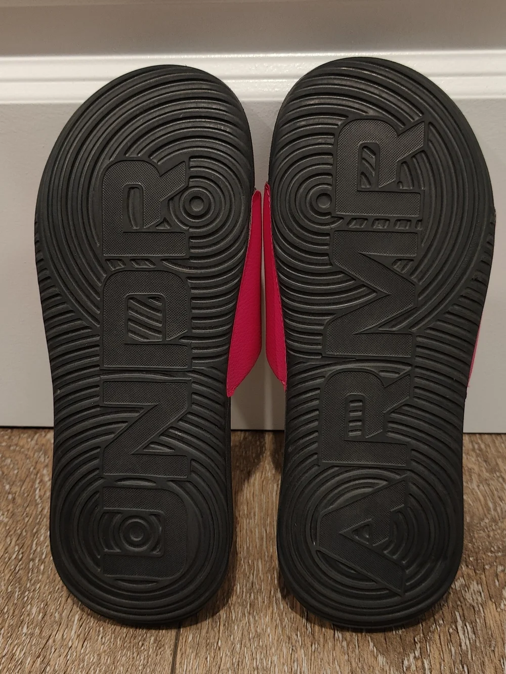 Under Armour Ansa Fixed Kids' Pink and Black Slide Sandals